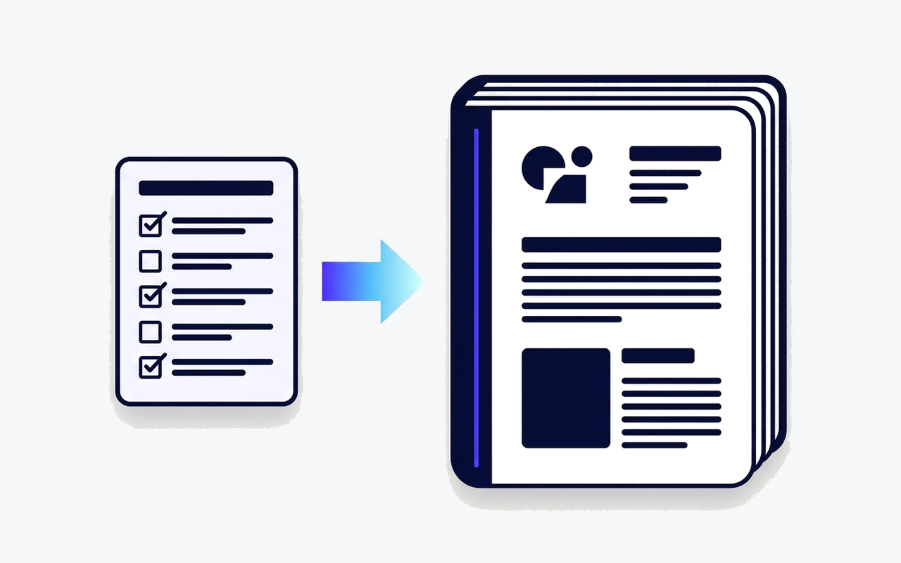 Illustration for the A Report They Gave Away Became a $1.2M a Year Product case study
